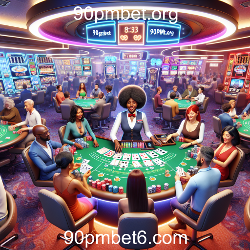 Explore a Emoção do Cassino Ao Vivo em 90pmbet.org
